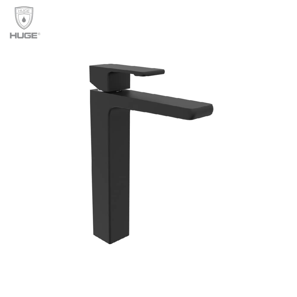 Vòi lavabo Lambert black cao Huge (H-6900AB)