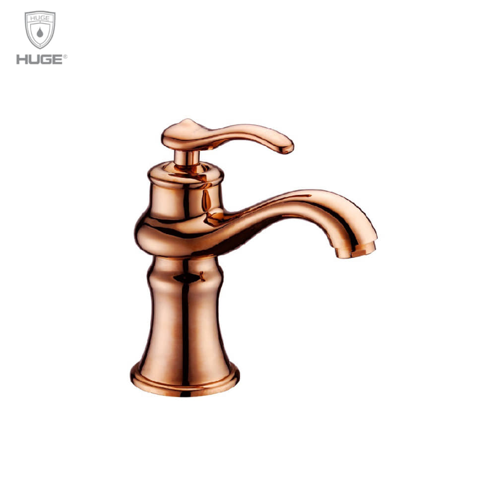 Vòi lavabo Aladdin rose gold Huge (H-H900VR)