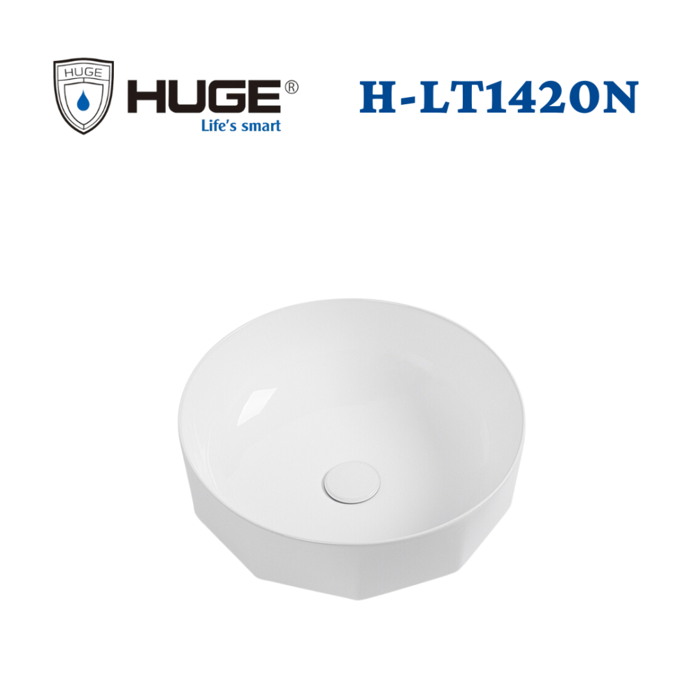 Chậu đặt bàn cao cấp Huge H-LT1420N