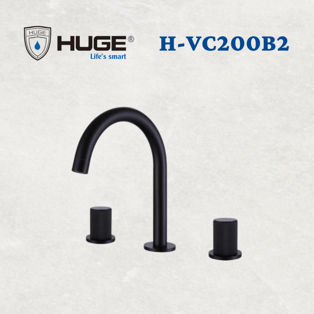 Vòi lavabo âm tường Huge H-VC200B2