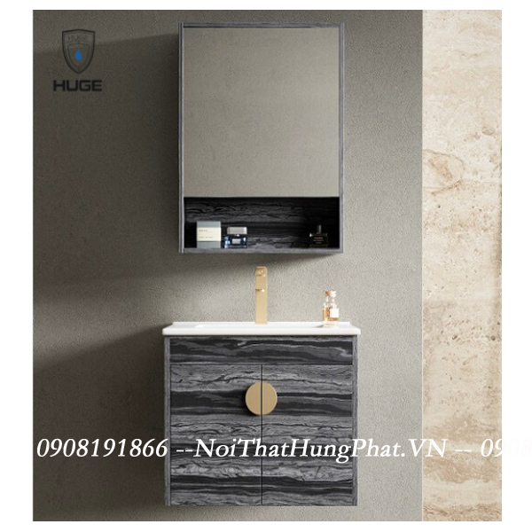 Bộ tủ lavabo Huge PVC H-PE11-60