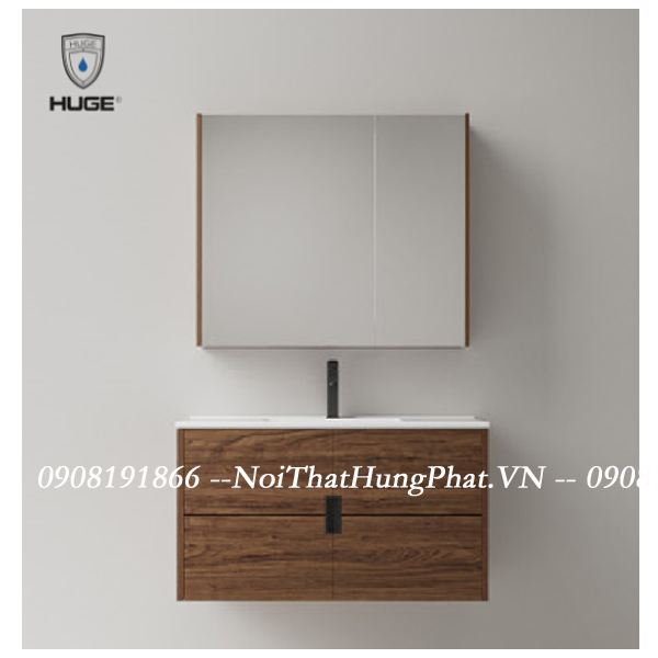 Bộ tủ lavabo Huge  PVC H-PE9-80