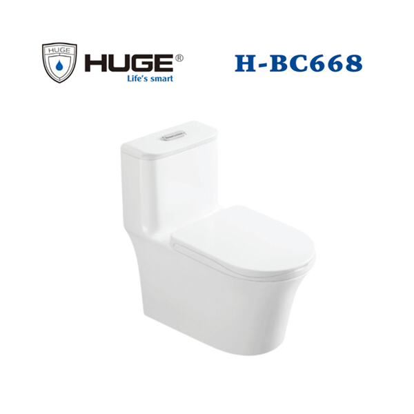 Bồn cầu một khối Huge H-BC668