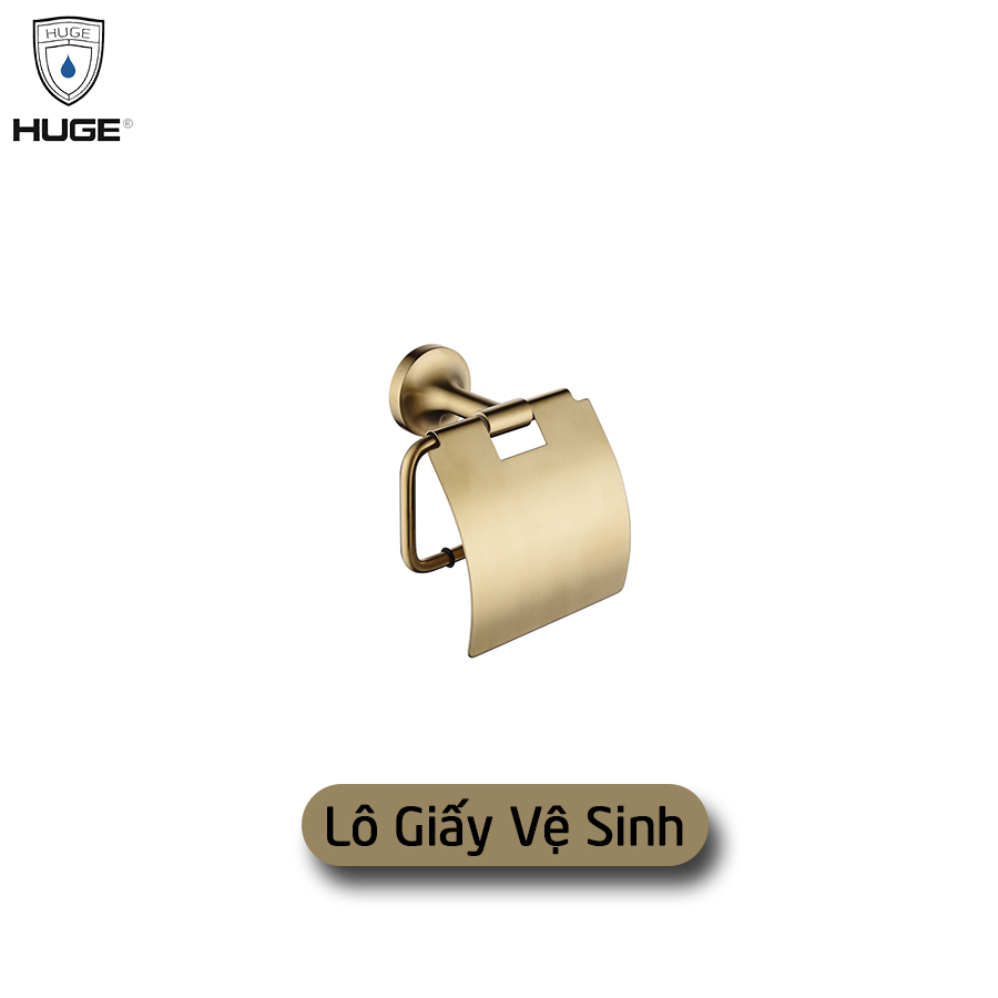 Lô giấy vệ sinh Pamela màu gold Huge H-B1539G