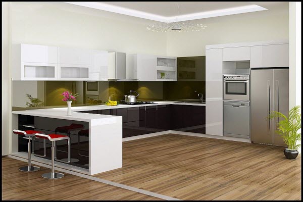Ảnh của Tủ bếp Acrylic B8