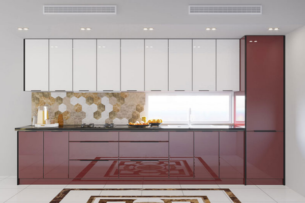 Ảnh của Tủ bếp inox cánh kính 24