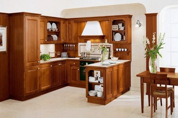 Ảnh của Tủ bếp gỗ xoan đào X25