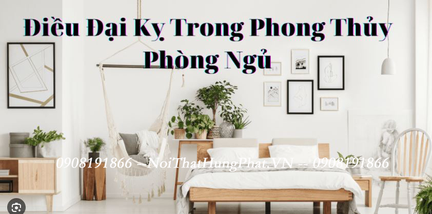 Những đại kỵ trong phòng ngủ