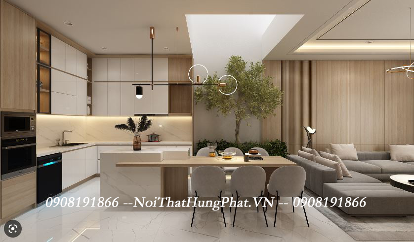 Nhà hiện đại nên chọn tủ bếp như thế nào