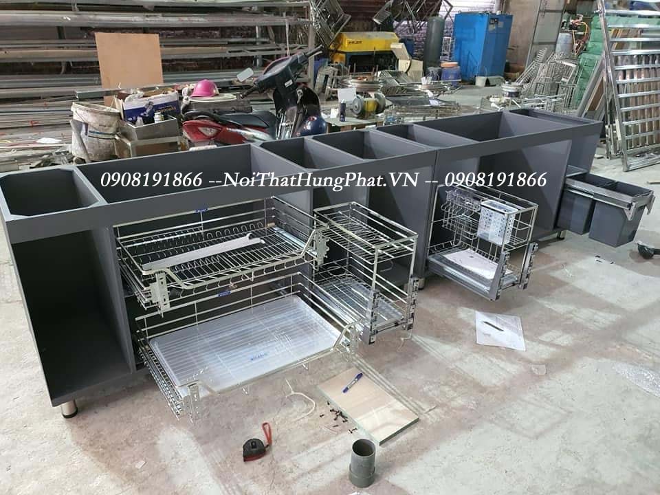 Thùng inox được mạ sơn tĩnh điện