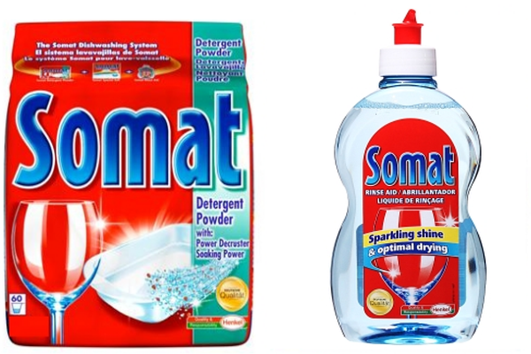 bột rửa bát somat